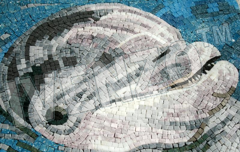 Mosaic AK009 Details dolphin 1