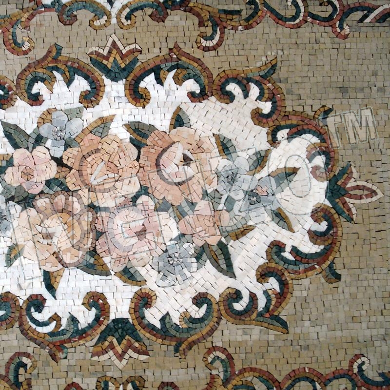 Mosaic CK002 Details oriental carpet 1