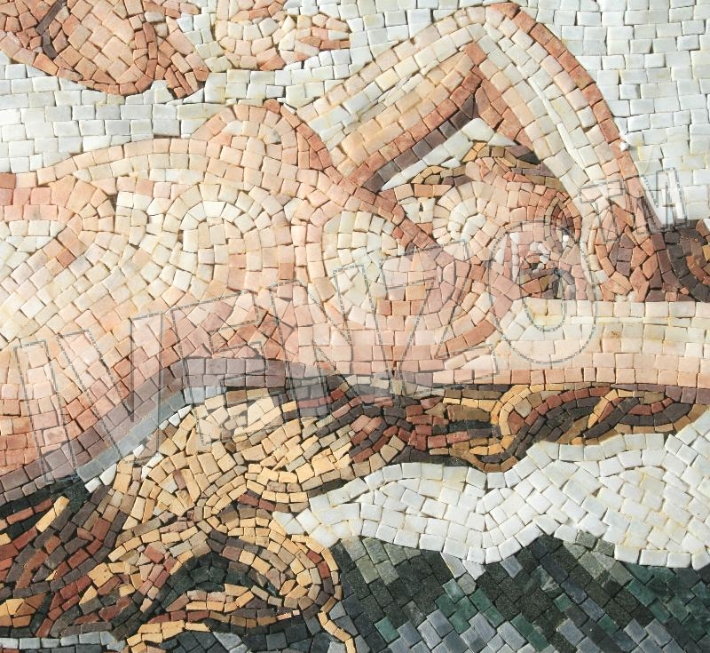 Mosaic FK038 Details Cabanel: The Birth of Venus 2
