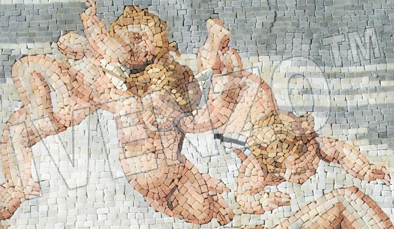 Mosaic FK038 Details Cabanel: The Birth of Venus 3