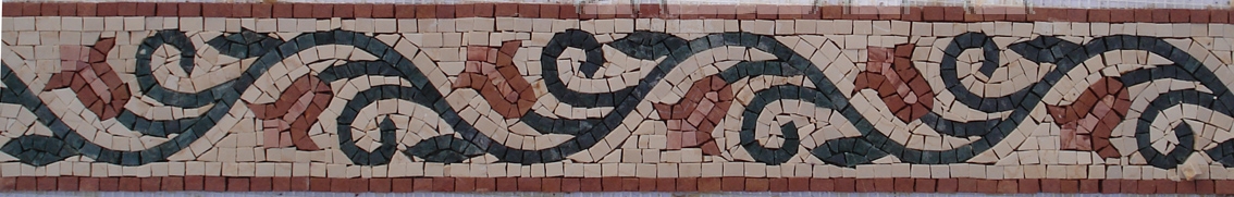 Mosaic BK034 border