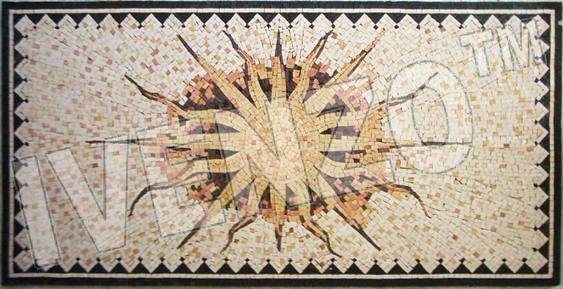 Mosaic CK006 carpet, sun