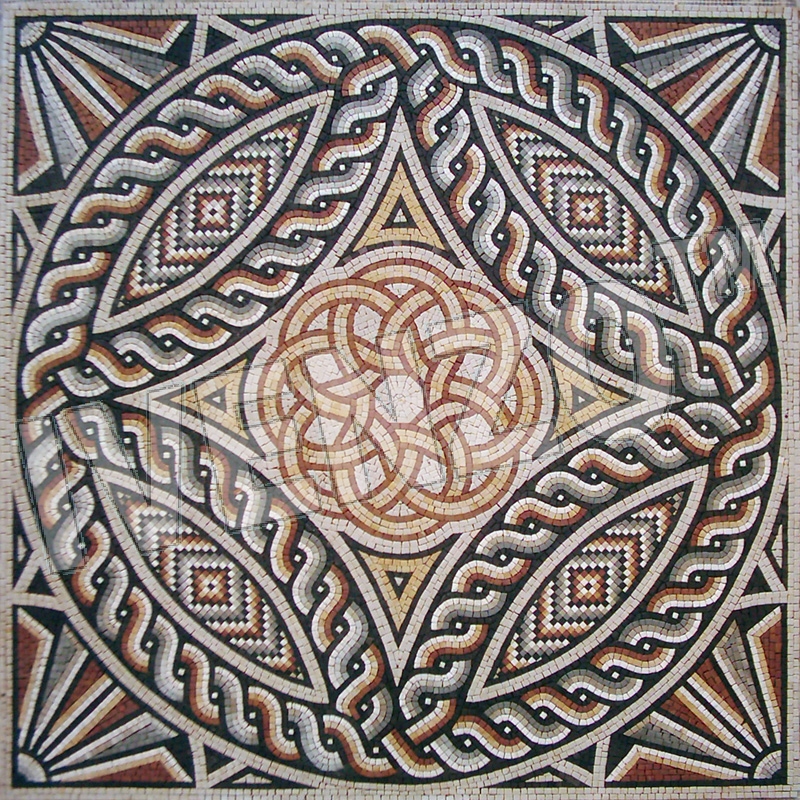 Mosaic CK015 roman pattern
