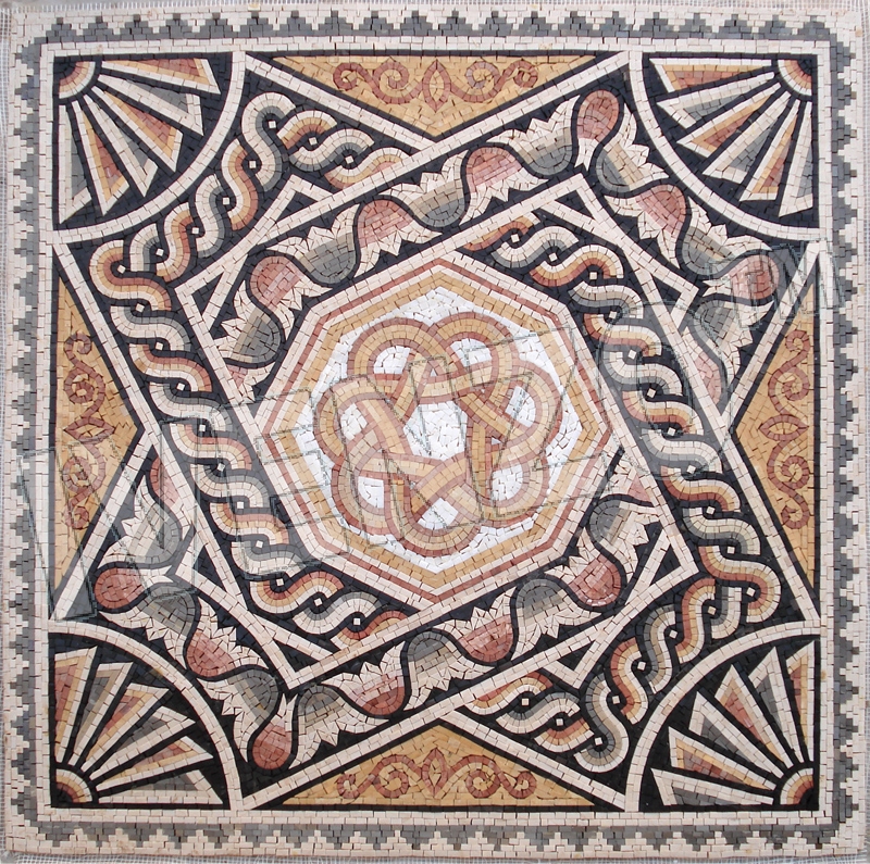 Mosaic CK021 roman pattern