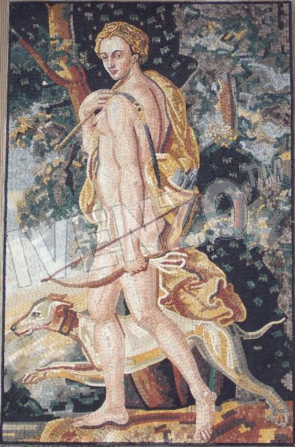Mosaic FK001 Diana - Goddess of the Moon and Hunting