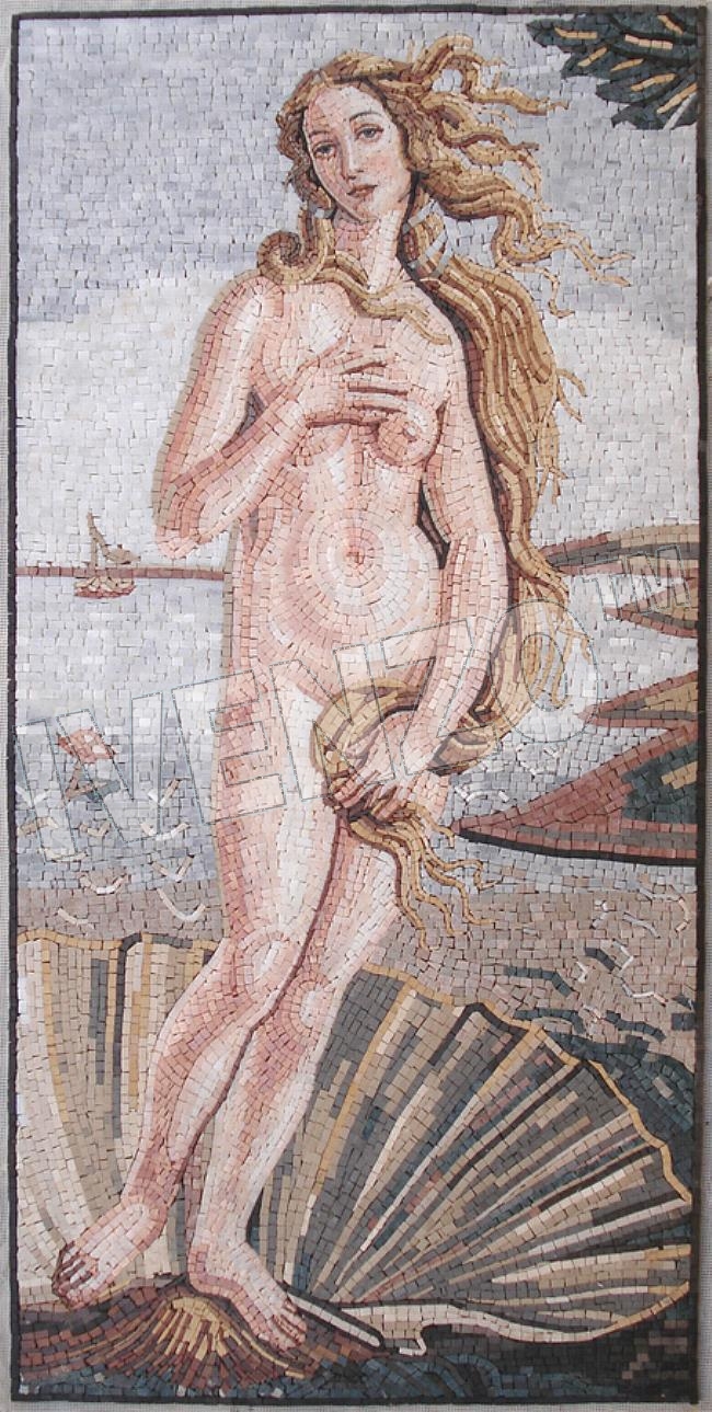 Mosaic FK029 Botticelli: Birth of Venus