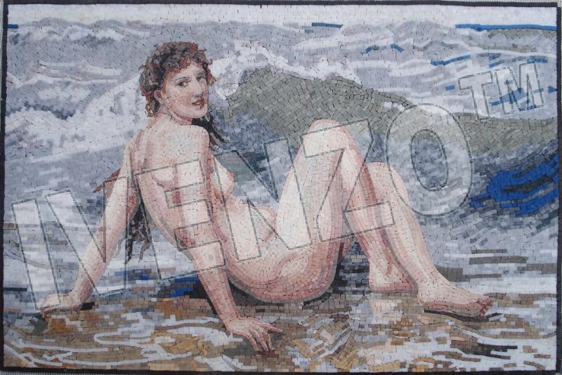 Mosaic FK040 Bouguereau: The Wave