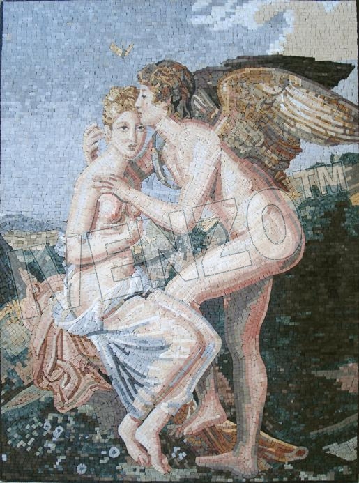 Mosaic FK042 Grard: Cupid and Psyche