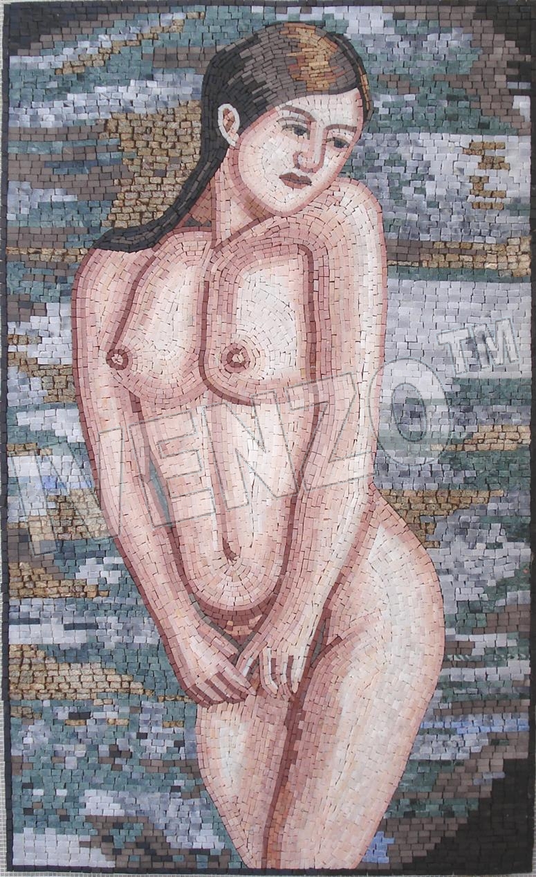 Mosaic FK052 Young Woman in the Water