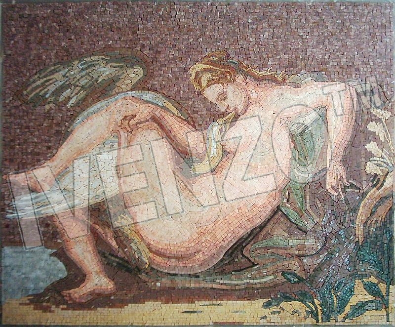 Mosaic FK064 Rubens: Leda and the Swan