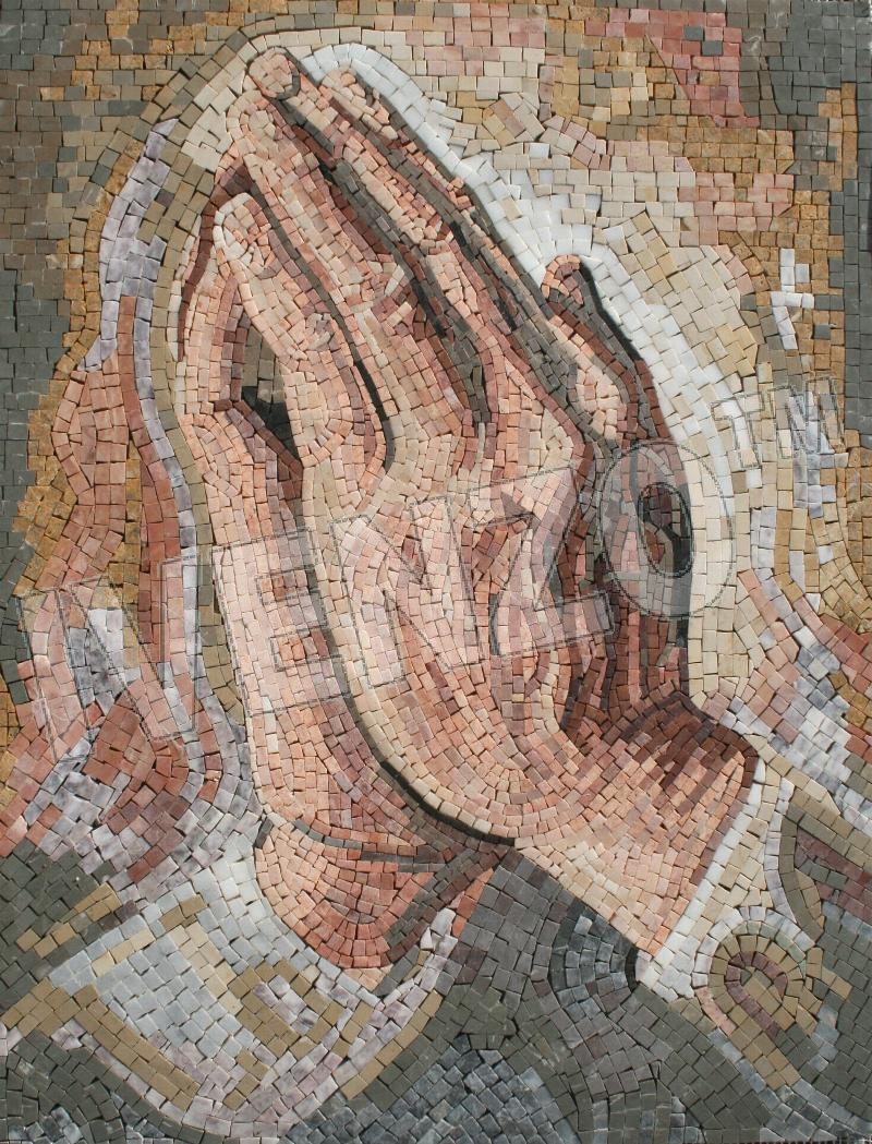 Mosaic FK088 Albrecht Drer: Praying Hands