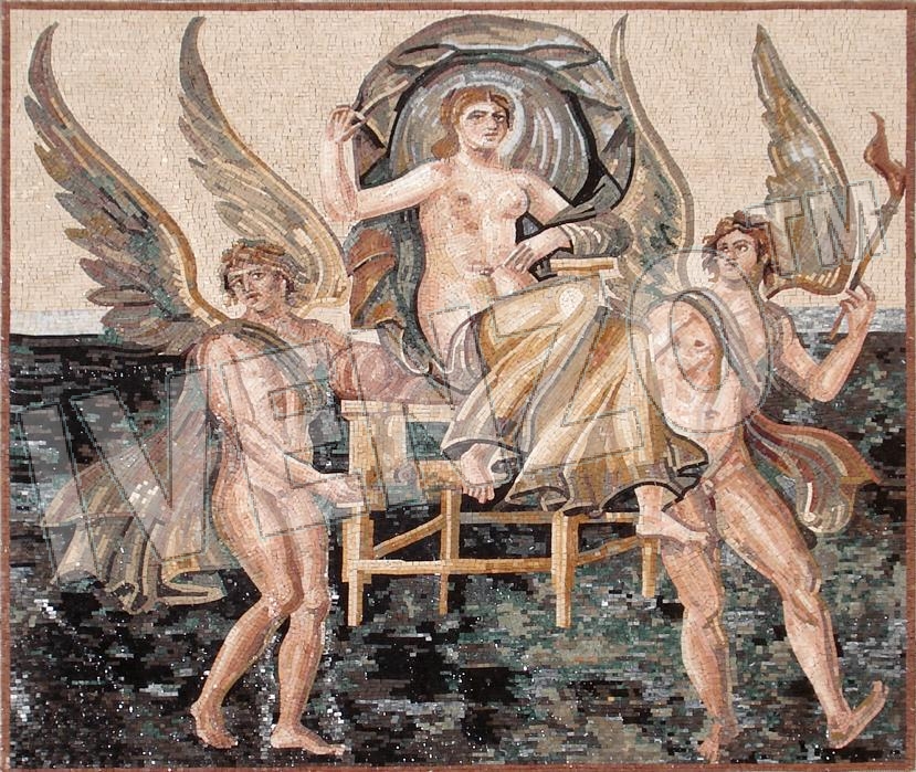 Mosaic FK120 Birth of Aphrodite / Venus