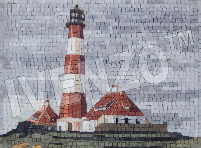 Mosaic LK002 Lighthouse Westerhever