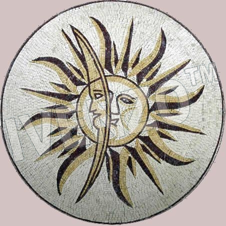 Mosaic MD105 sun and moon