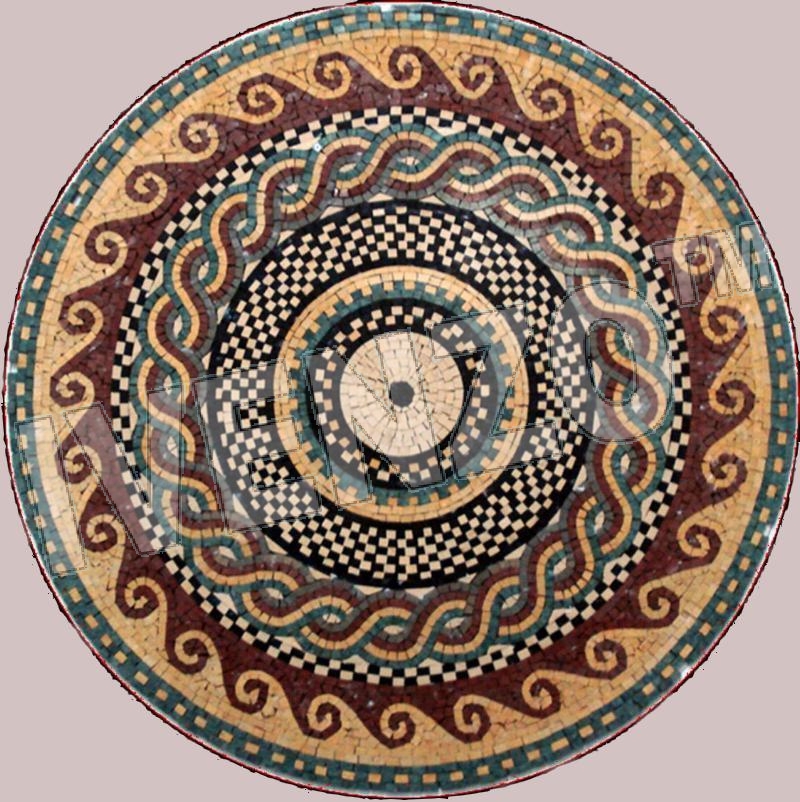 Mosaic MK064 greek-roman pattern