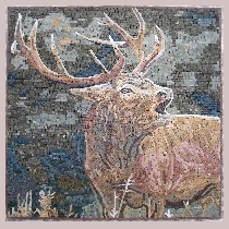 Mosaic Red Deer