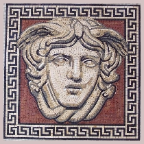 Mosaic Medusa Rondanini, Phidias 440 AC
