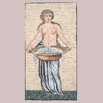 Mosaic Woman with Washbowl