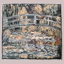 Mosaic Monet: Water Lily Pond