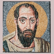 Mosaic Apostle Paul from Ravenna