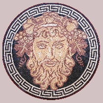 Mosaic Bacchus