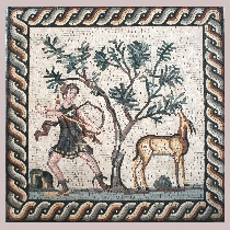 Mosaic Diana, Godnes of Hunting