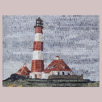 Mosaic Lighthouse Westerhever