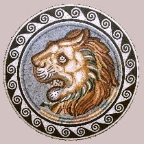 Mosaic Lion from Sabrata
