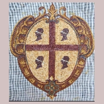Mosaic Quattro Mori Sardinia