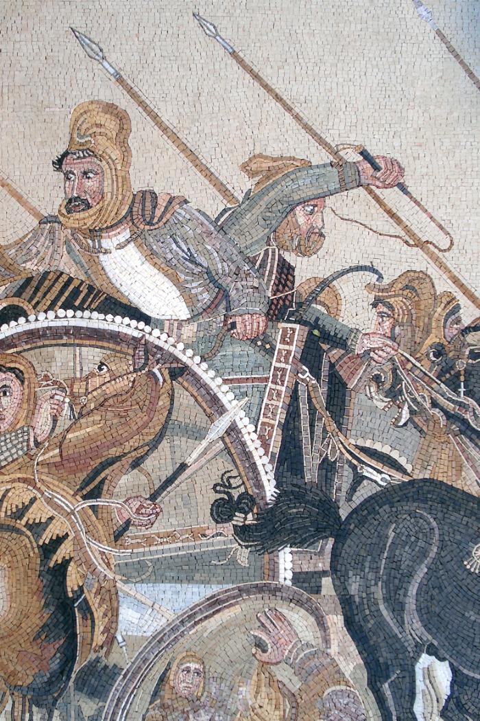 Mosaic Battle of Alexander at Issus