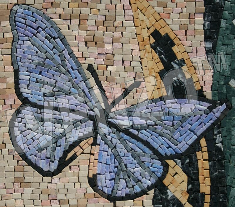 Mosaic AK018 Details Butterflys 1
