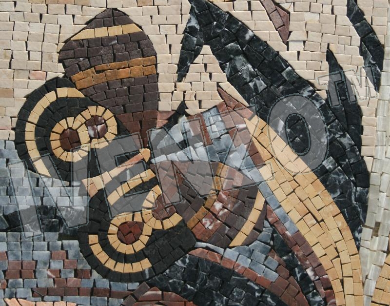 Mosaic AK018 Details Butterflys 2