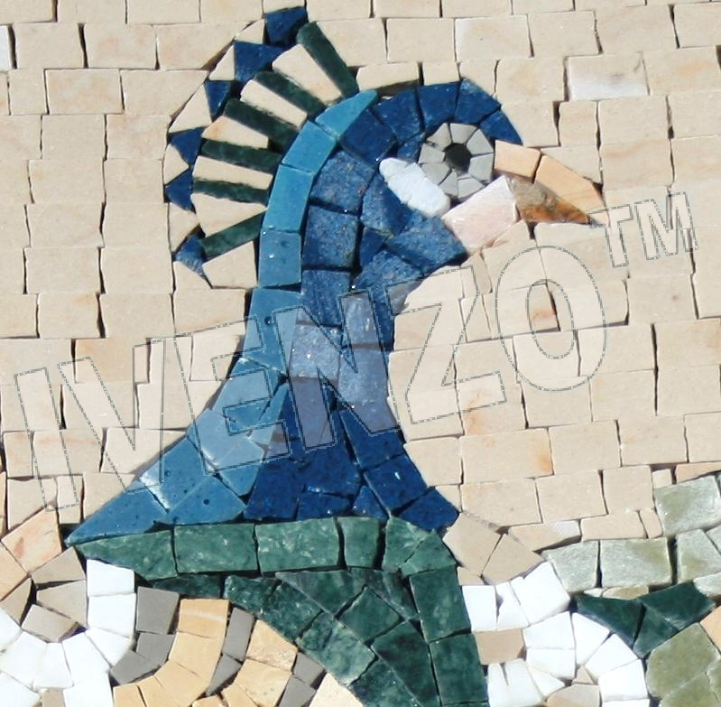 Mosaic AK031 Details Peacock 2