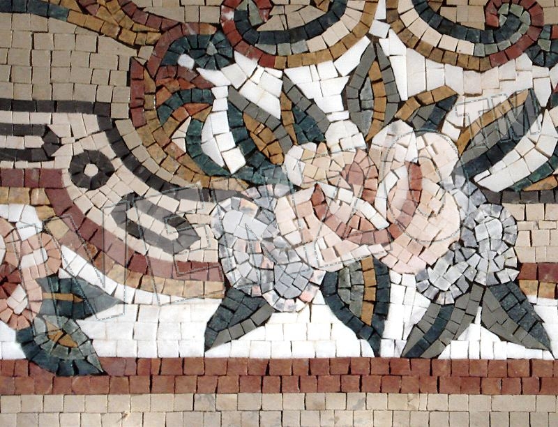 Mosaic CK002 Details oriental carpet 3