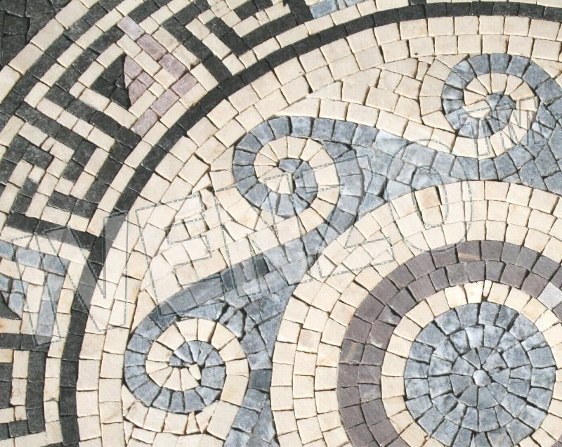 Mosaic CK027 Details roman pattern 2