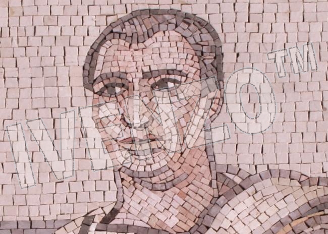 Mosaic FK004 Details Publius Vergilius Maro 5