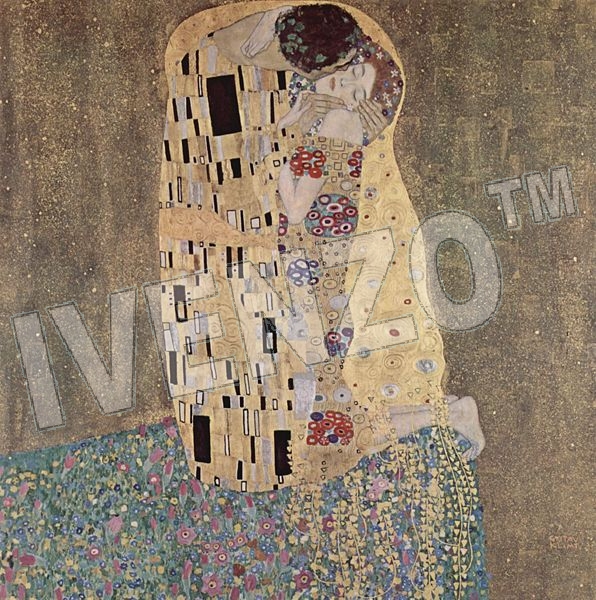 Mosaic FK053 Details Gustav Klimt: The Kiss 1