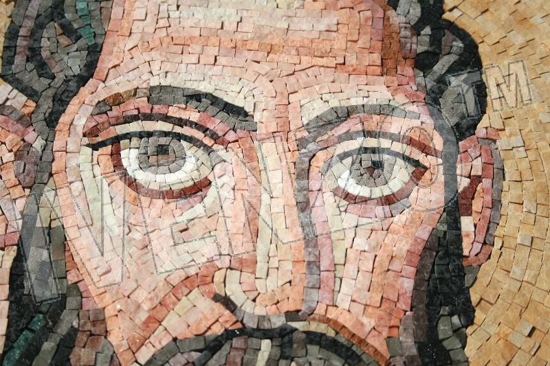 Mosaic FK071 Details Apostle Paul from Ravenna 1