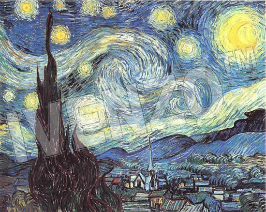 Mosaic FK080 Details van Gogh: Starry Night 1