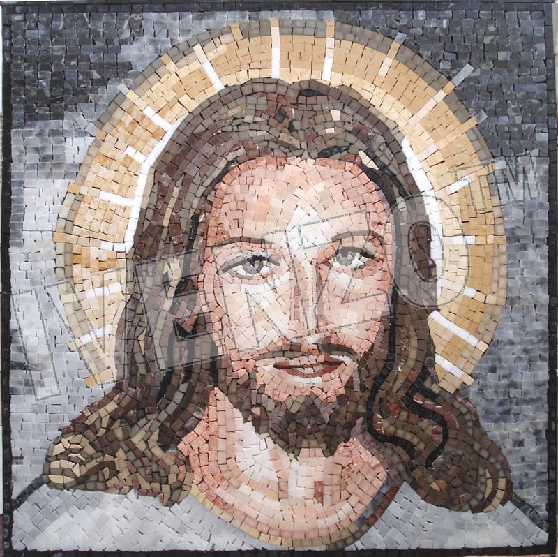 Mosaic FK092 Details Jesus 1