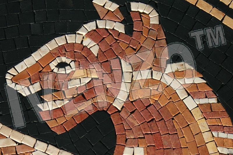 Mosaic GK063 Details dragon Simurgh 1