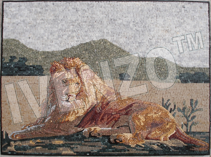 Mosaic AK045 Lion