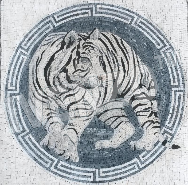 Mosaic AK053 white tiger