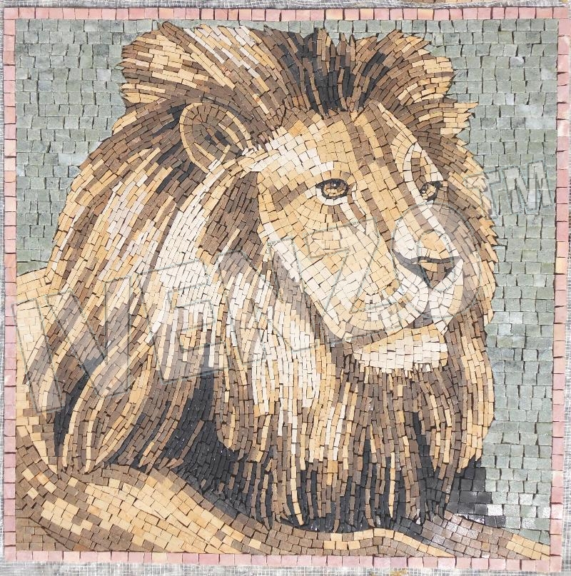 Mosaic AK054 Lion
