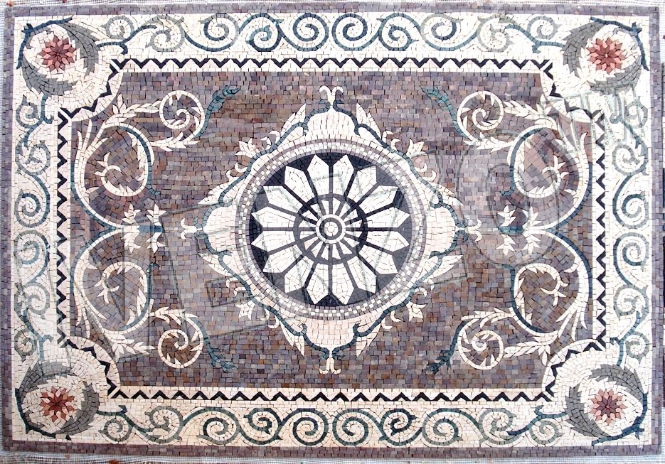 Mosaic CK004 marble carpet