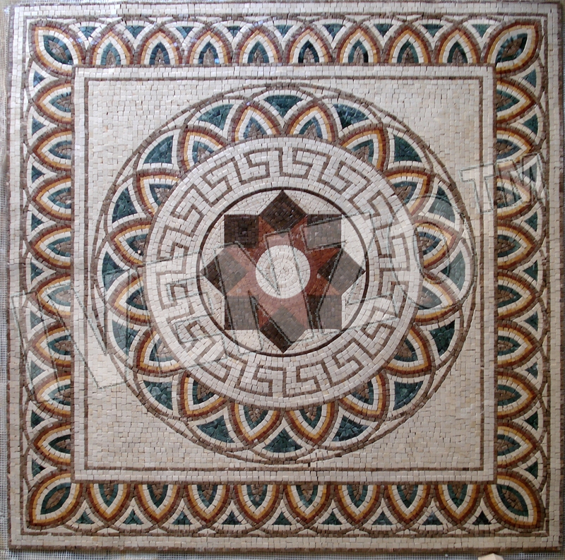 Mosaic CK022 roman pattern