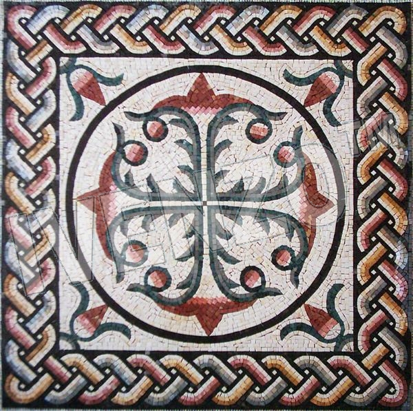 Mosaic CK028 roman pattern