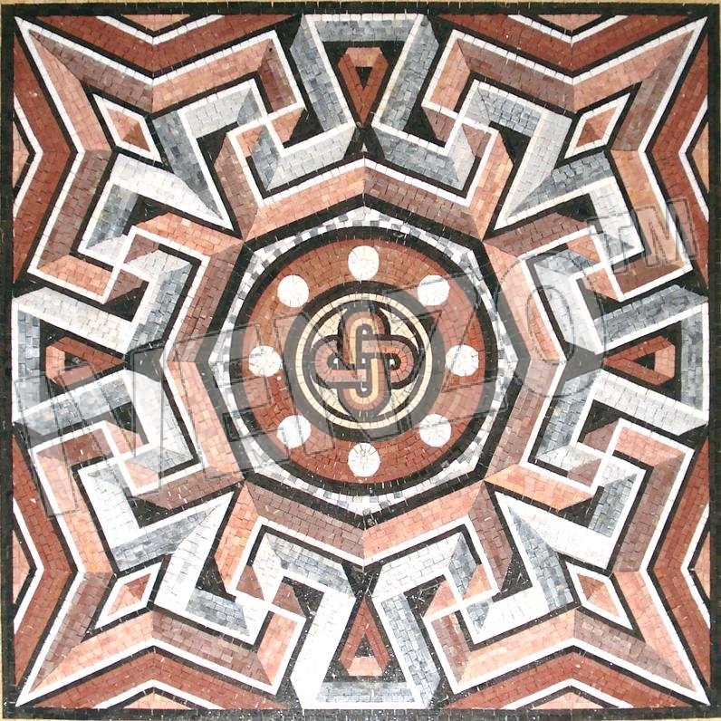 Mosaic CK047 labyrinth