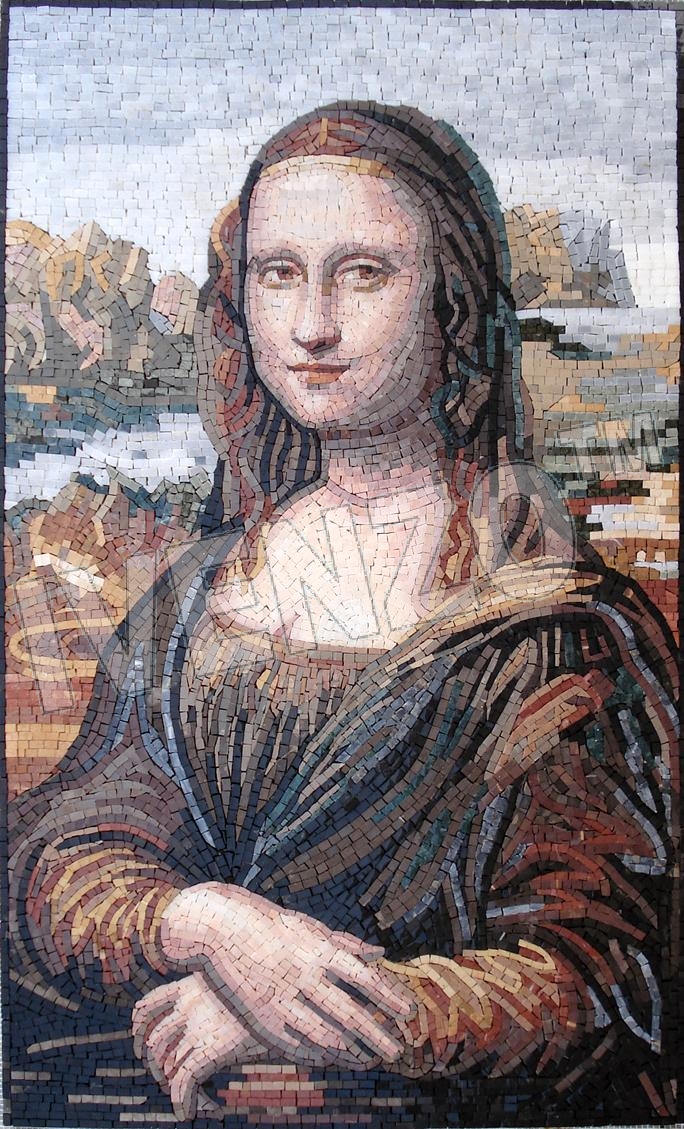 Mosaic FK025 Mona Lisa