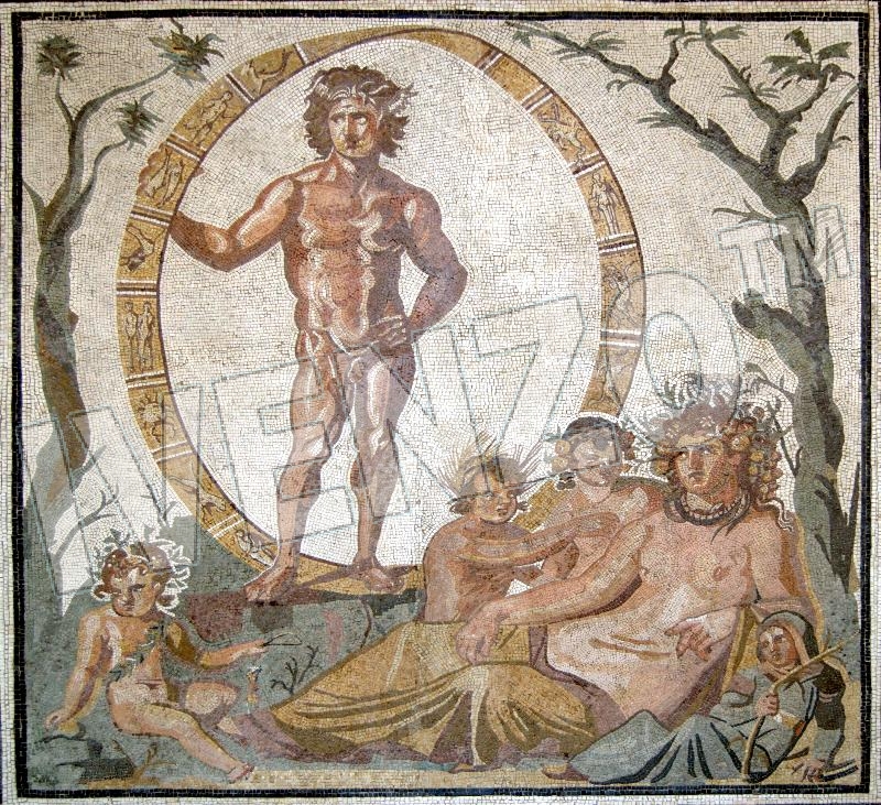 Mosaic FK026 Aion, god of eternity